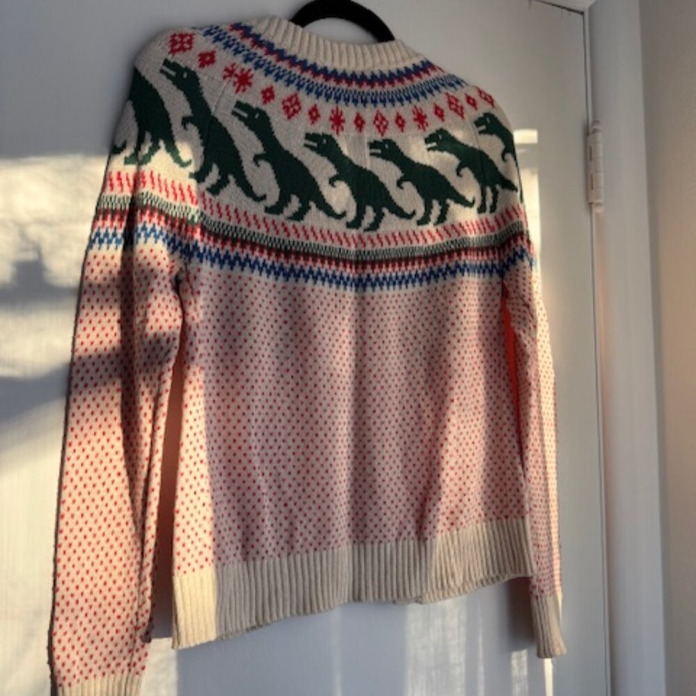 Modcloth T-Rex Holiday Cardigan - Picture 4 of 4